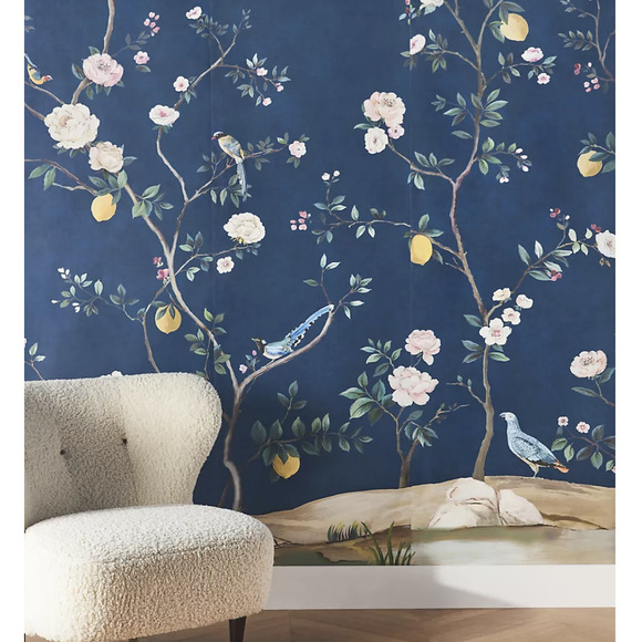 Anthropologie Wall Decor Anthropologie Blossom Chinoiserie Mural